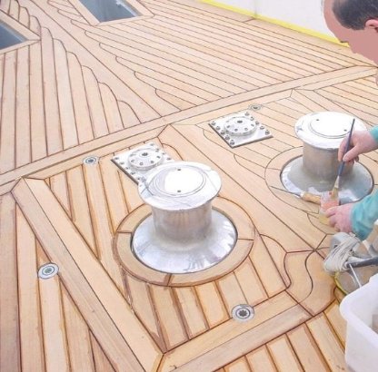 Yacht deck renovation