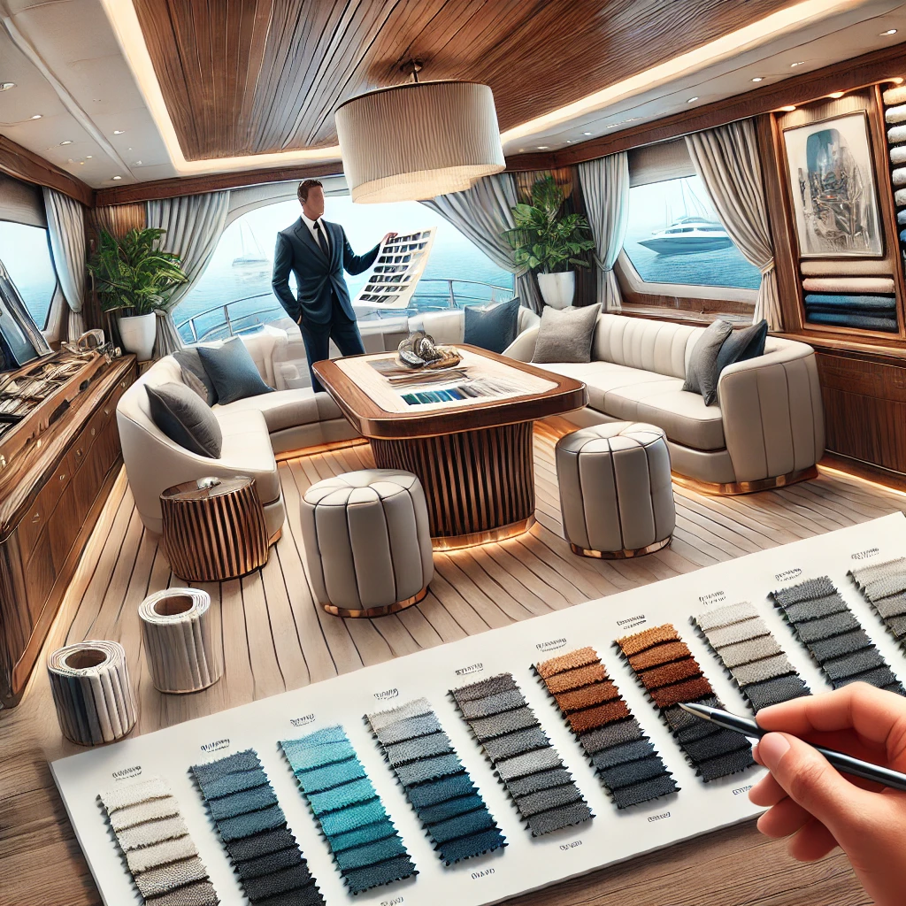 Choosing the Right Materials for Yacht Interior Refurbishments